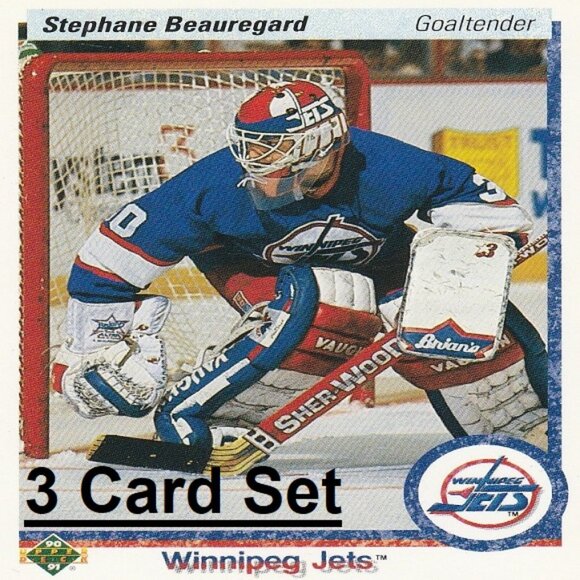 Stephane Beauregard - Winnipeg Jets NHL Hockey Card Collection - Picture 1 of 4